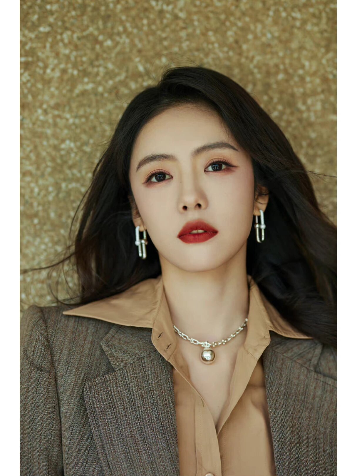 蔡文静真帅气！