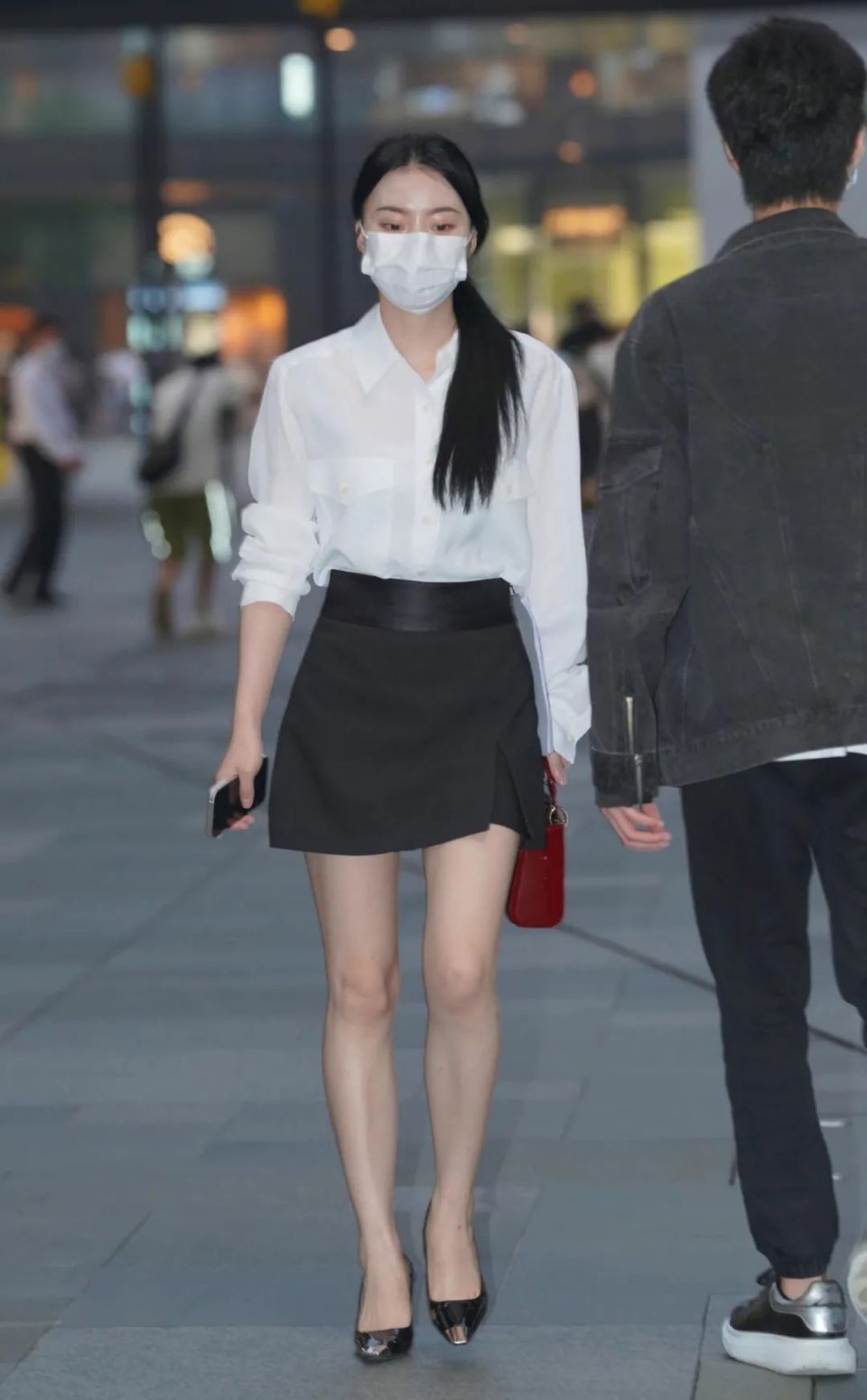 商场里好看的女生