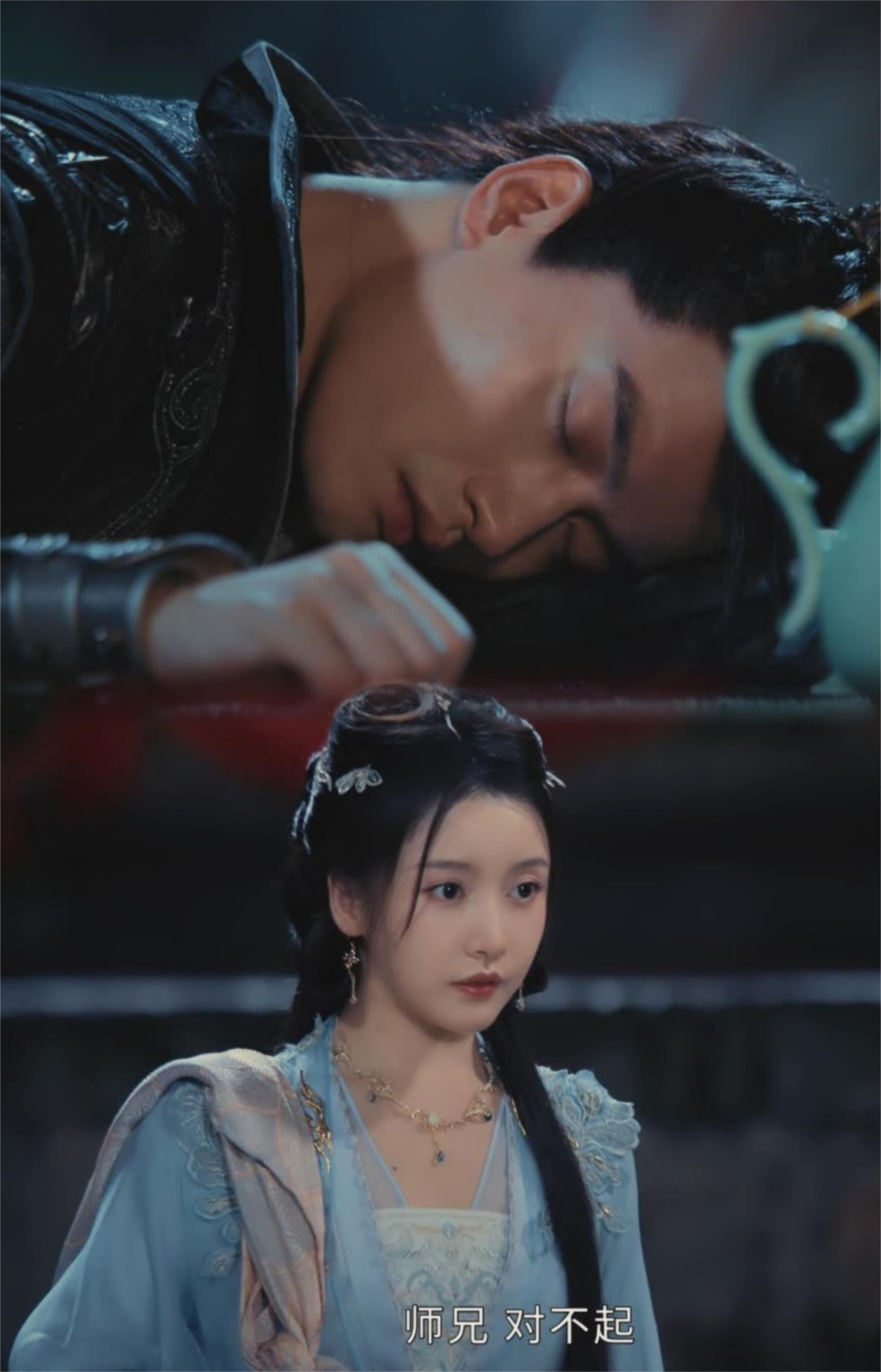 易文君这里，也是三男追一女呀！