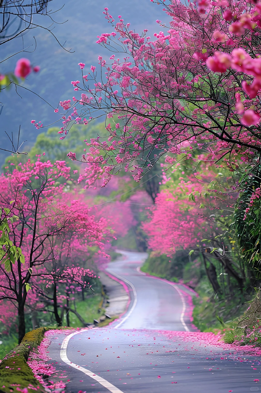 开车30多公里山路也值得去看的美景