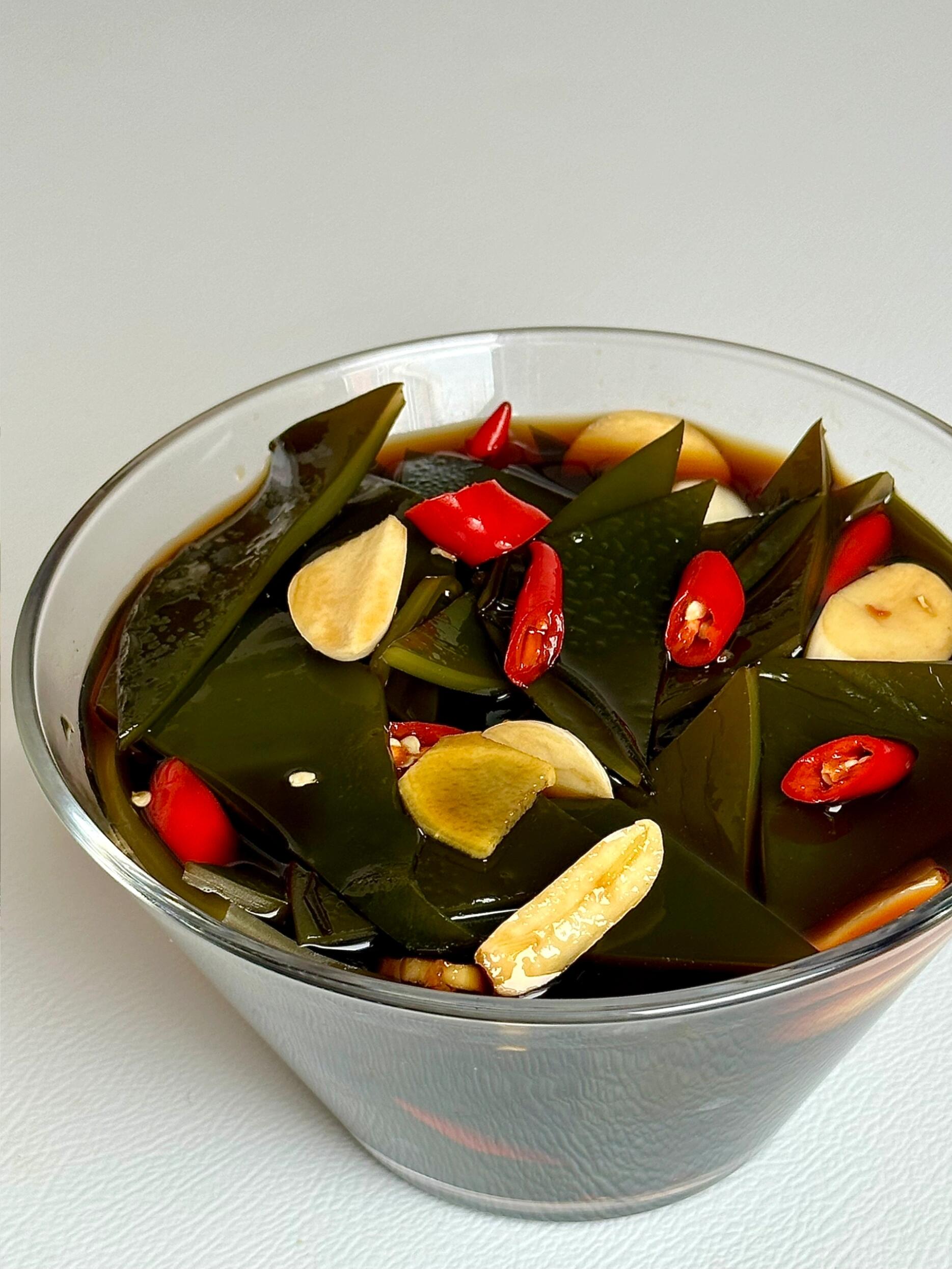 泡海带配方，酸酸辣辣，妥妥的下饭下酒菜