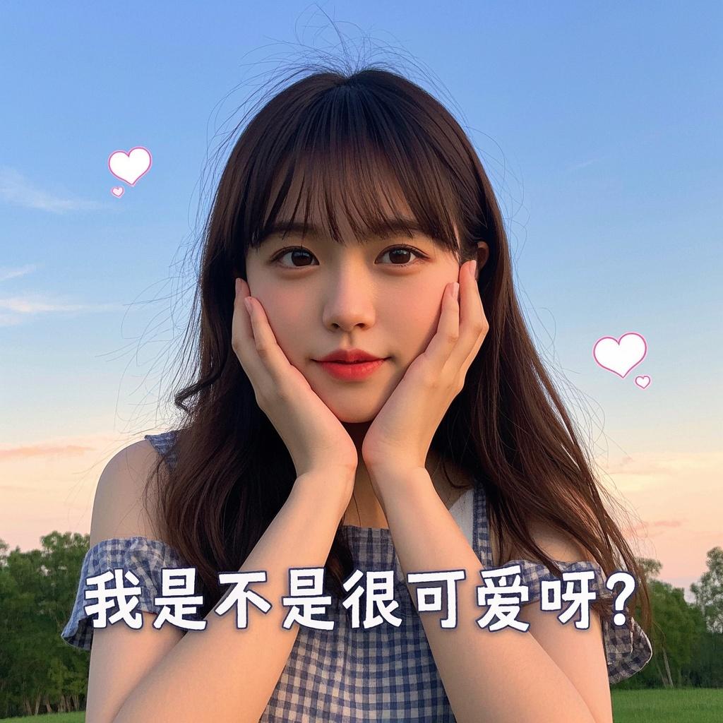萌妹子的搞笑表演，表情包让你的聊天充满乐趣！