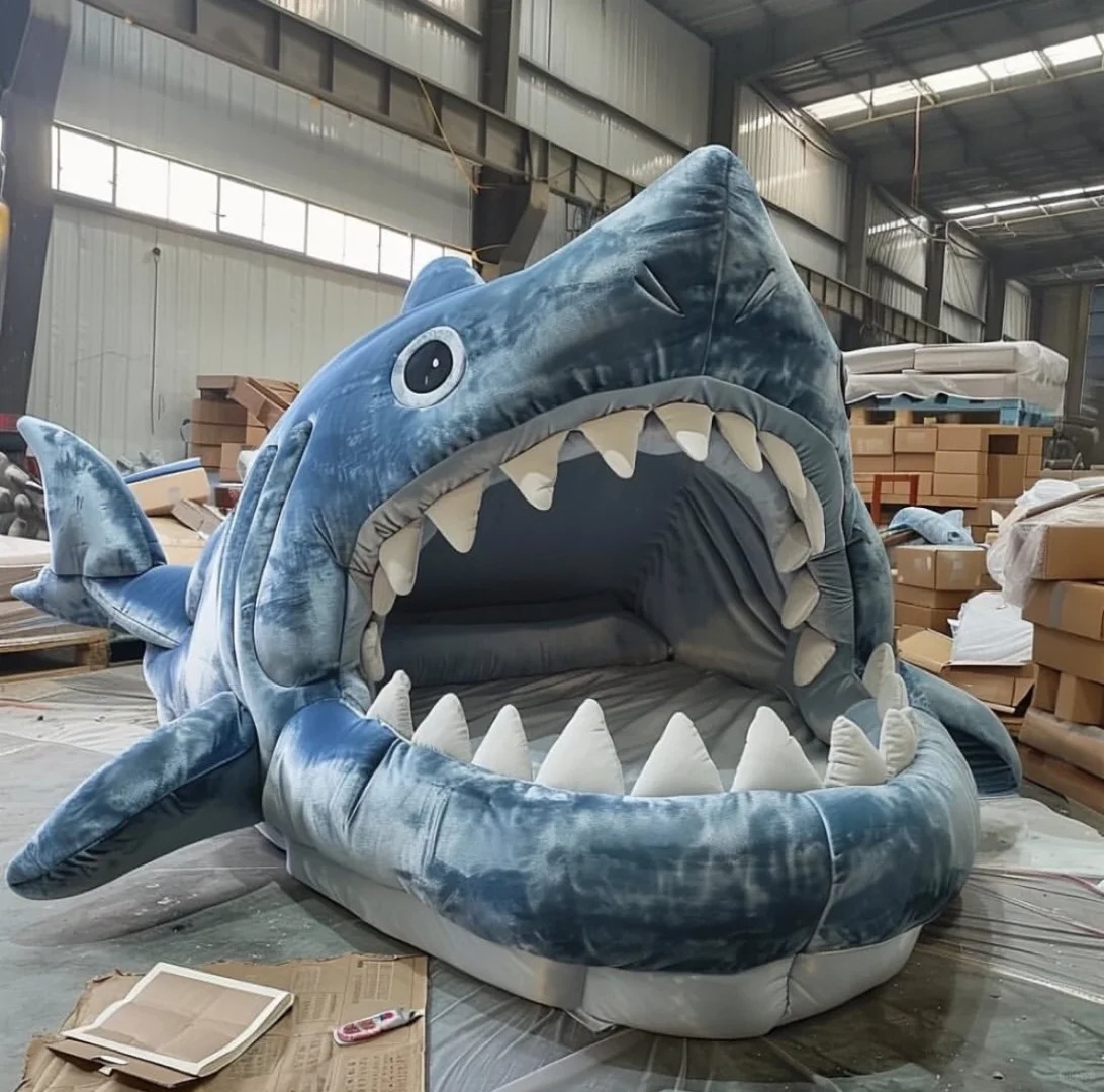 生活家居-超巨大鲨鱼床
一级分类：生活家居
二级分类：鲨鱼床
Credit ：【