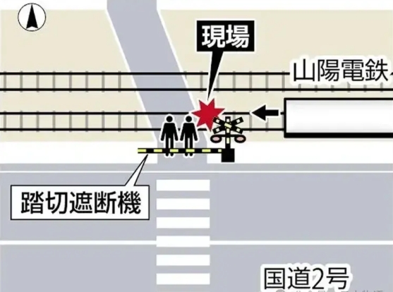 中国女孩在日本被日本电车撞击身亡，日方有不可推卸的责任。
1月9日，中国两名年轻