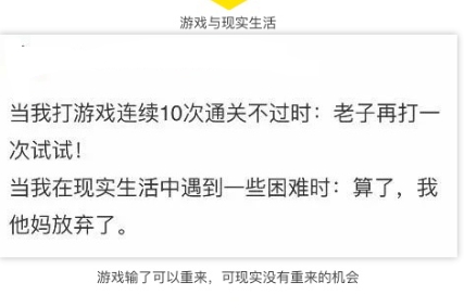 游戏与现实生活