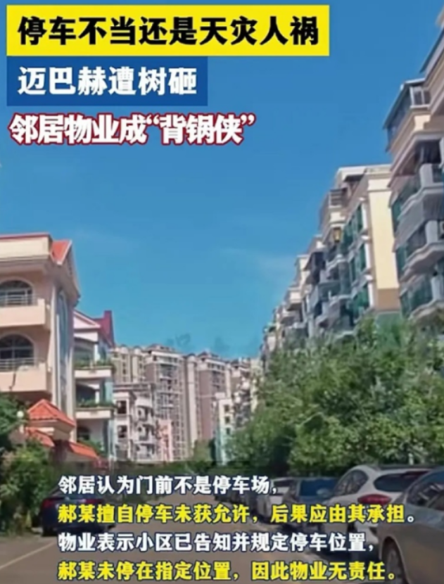 “讹天讹地讹空气！”广东佛山，一男子把迈巴赫停在无人居住的邻居别墅门口，没想到，