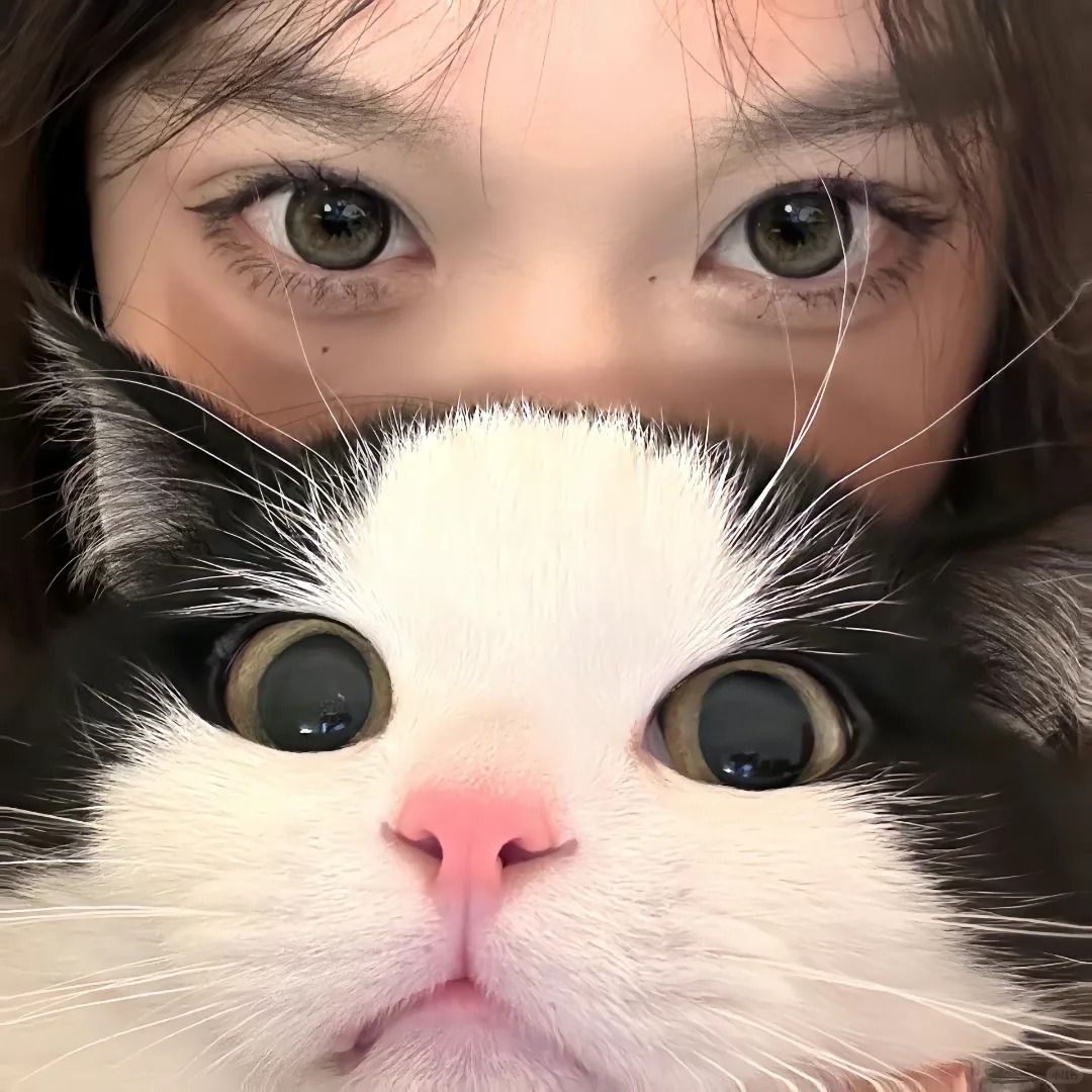 和小猫的合照千万别发到朋友圈！
快发评论区里让俺看！！俺爱看！