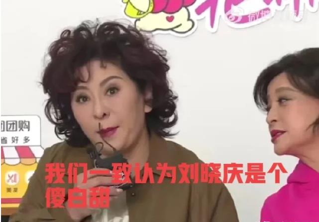 向太说：“我们一致认为刘晓庆是个傻白甜。”倪萍立刻反驳：“她太不傻白甜，是我们这