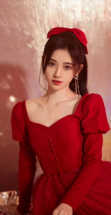 鞠婧祎简直太美了