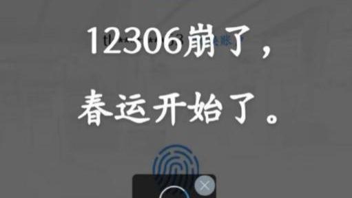 “12306崩了”：网友直呼“抢票难如登天”