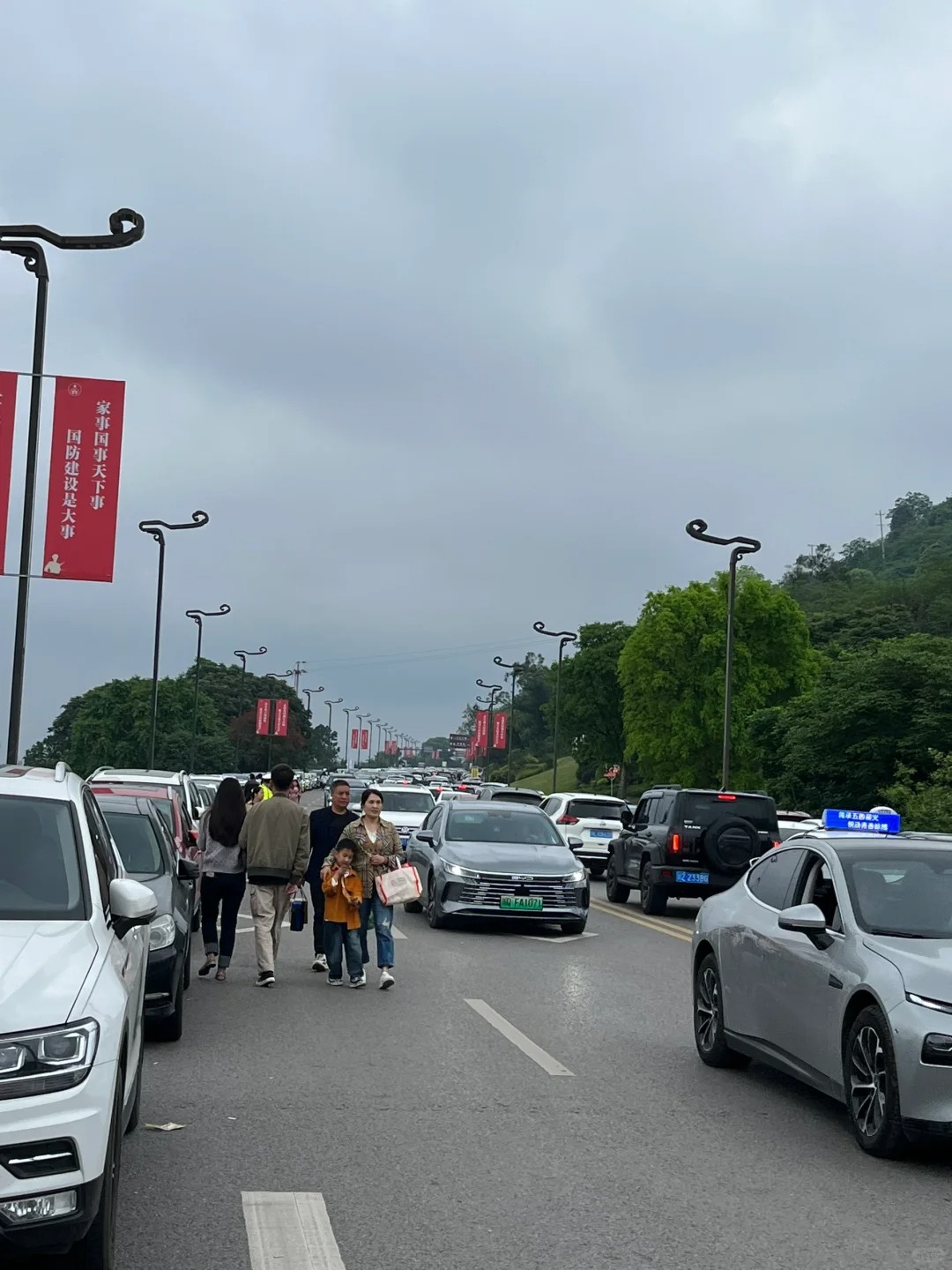 李庄很好，再也不来了
来了，白肉，白糕吃了，再也不会来了，停不了车，一直走几公里