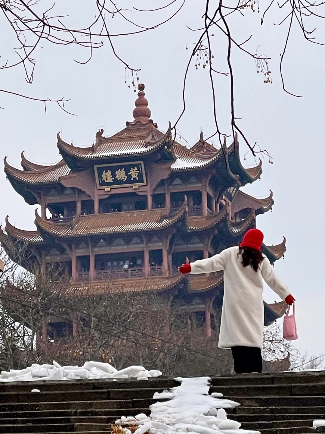 还去什么红墙人挤人！黄鹤楼无人机位真香！！！