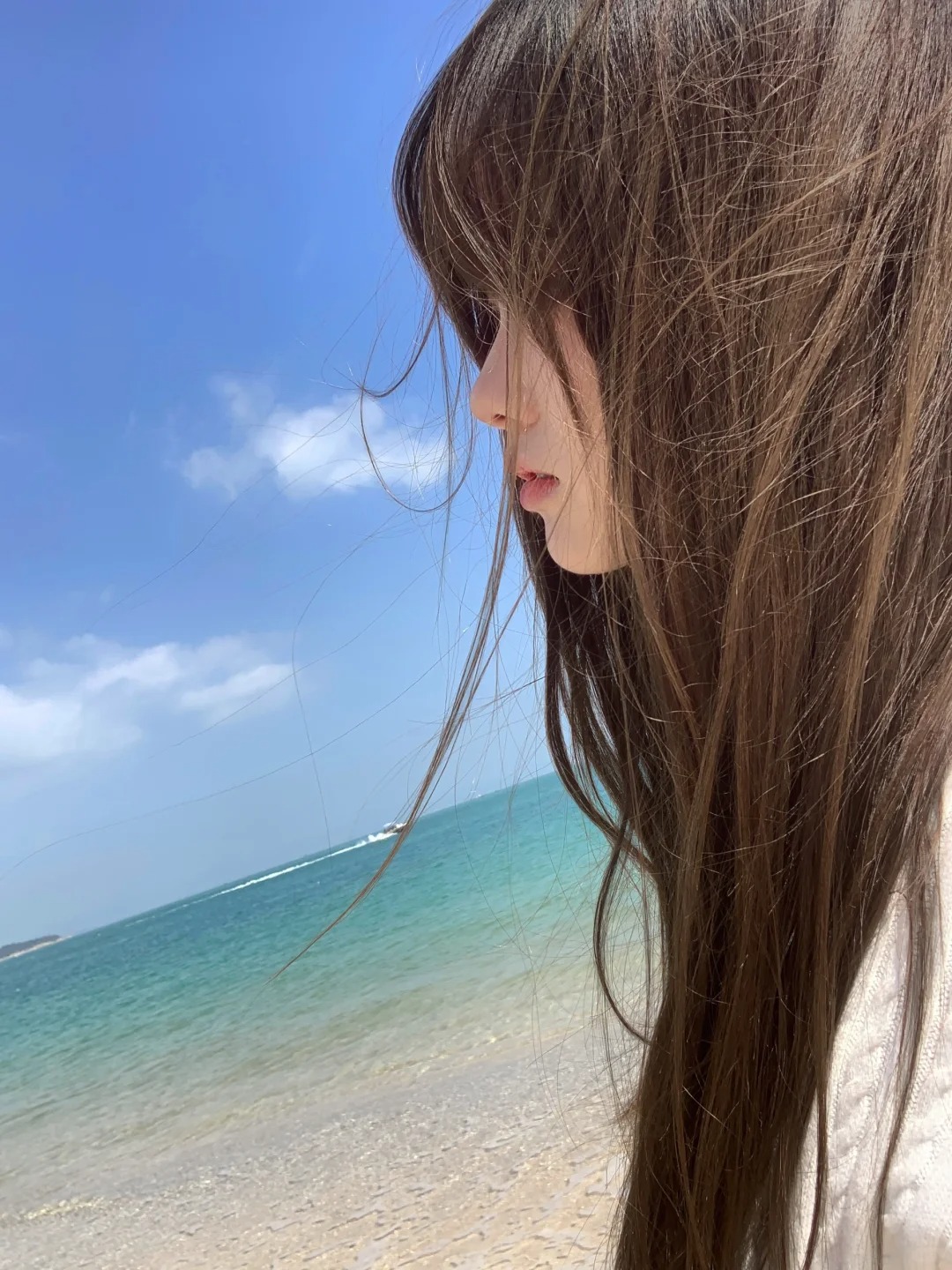 “ 好想被风刮走
好喜欢海边