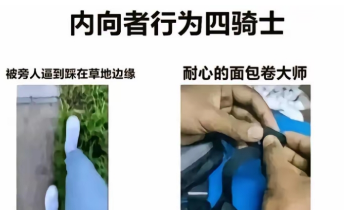 内向者行为的四骑士
