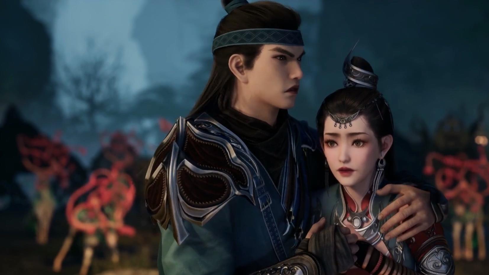 牧神记第5集：大虚黑暗降临，神女现身对抗魔神，漓江五子仅剩俩