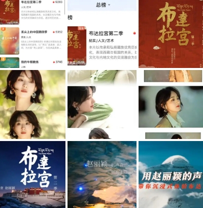 不愧是视后赵丽颖 ，这号召力真的是肉眼可见！她配音的《布达拉宫》第二季持续升温，