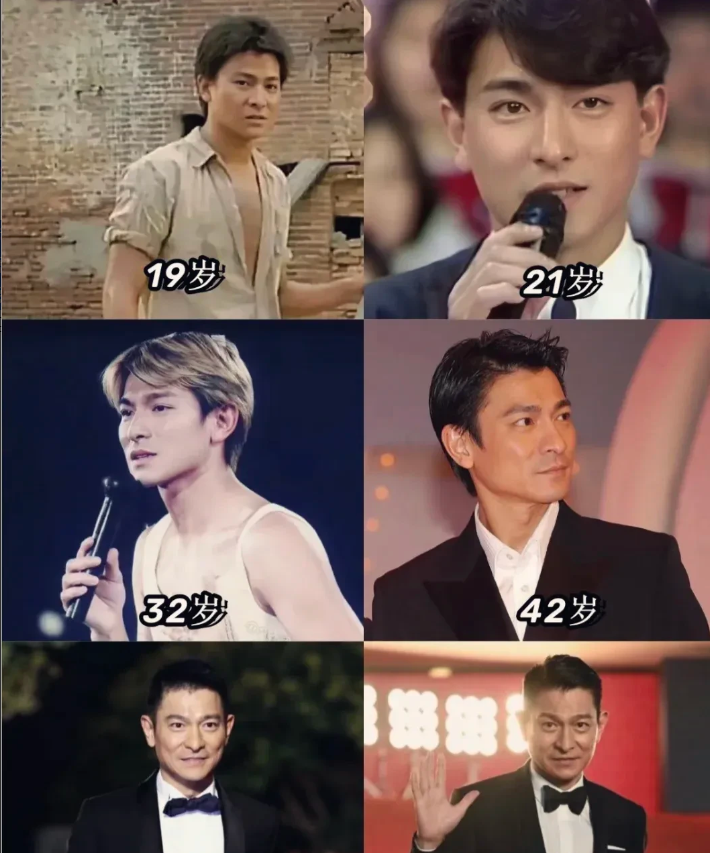 刘德华也没有摆脱岁月的痕迹

这就是每个人的变老过程，人人都要走的必经之路，刘天