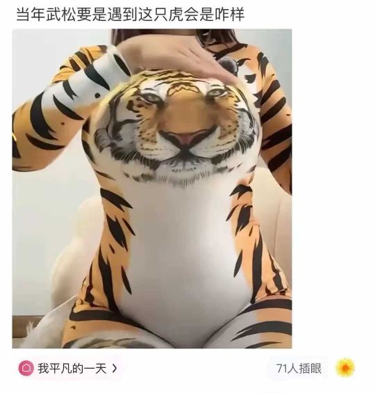 当年武松要是遇到这只虎会是咋样