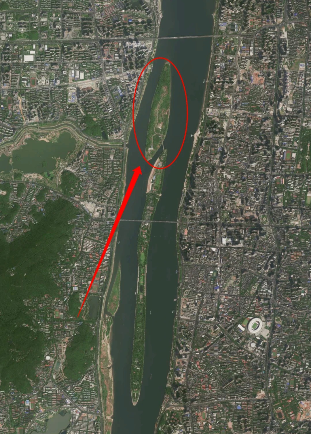 求助广大网友:长沙这地方能去吗？
长沙橘子洲另一边好像还有一个江心洲，问问有没有