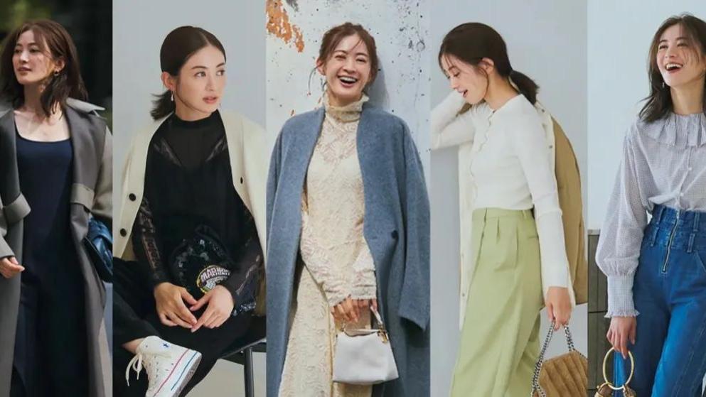 45岁的她，冬天买了这些实用的外套和内搭～