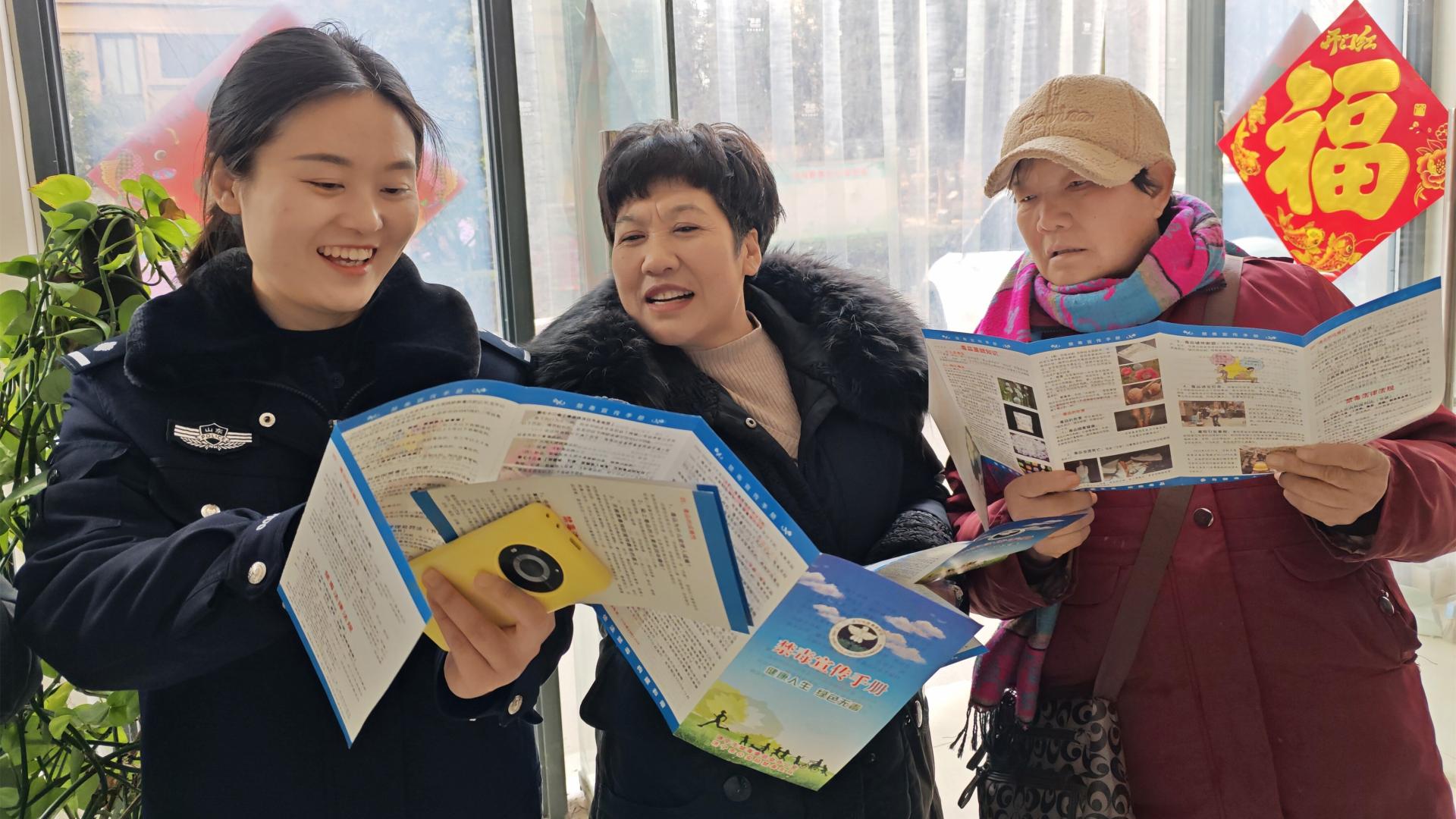 济宁观察|济宁高新公安深入开展禁毒宣传工作