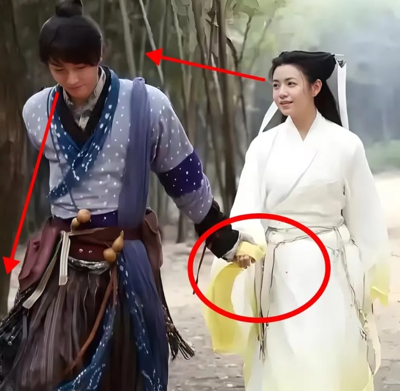 其实两人的结局拍《神雕侠侣》时，就可能注定了吧？

陈晓爱不爱陈妍希？表情就能看