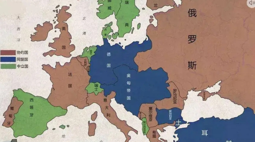 如果英法德三国不内耗，抱成团，不打一战和二战，世界到现在应该还是英法德做主导，没