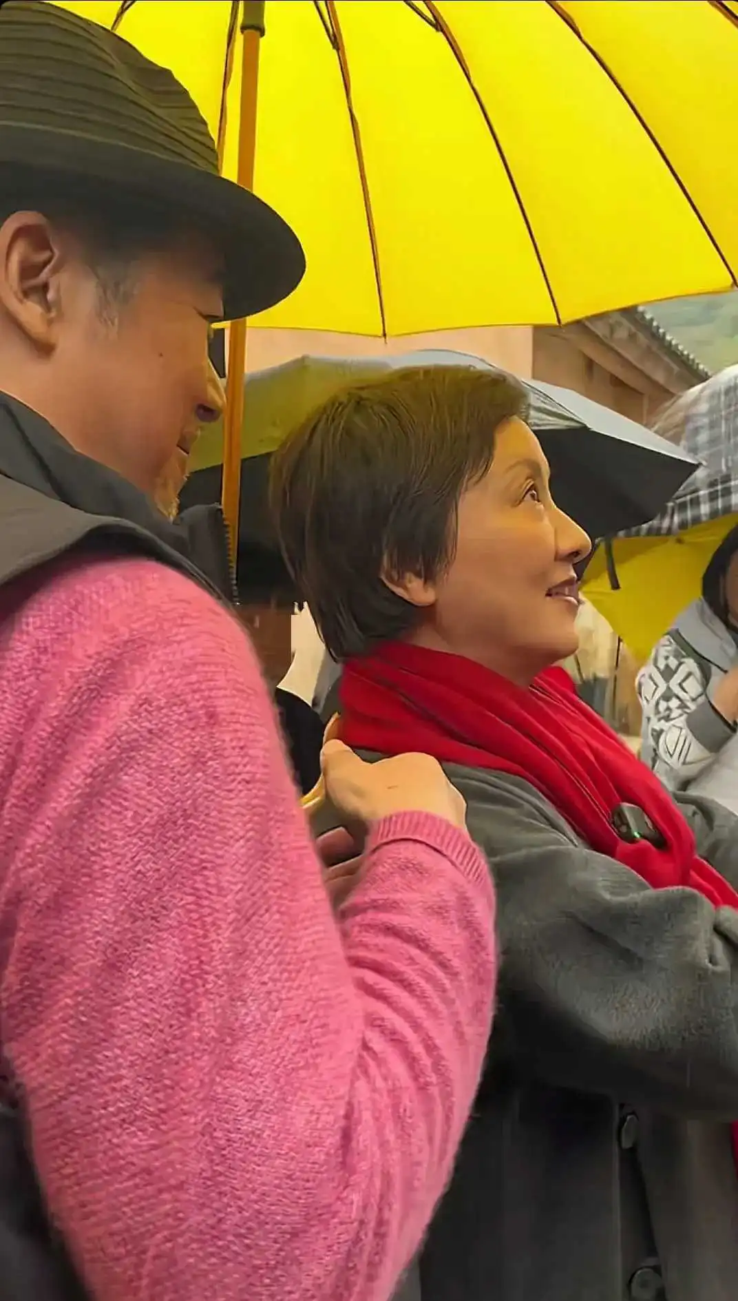 她的职业是演员，除此以外和普通女人都一样，一样会老的。

