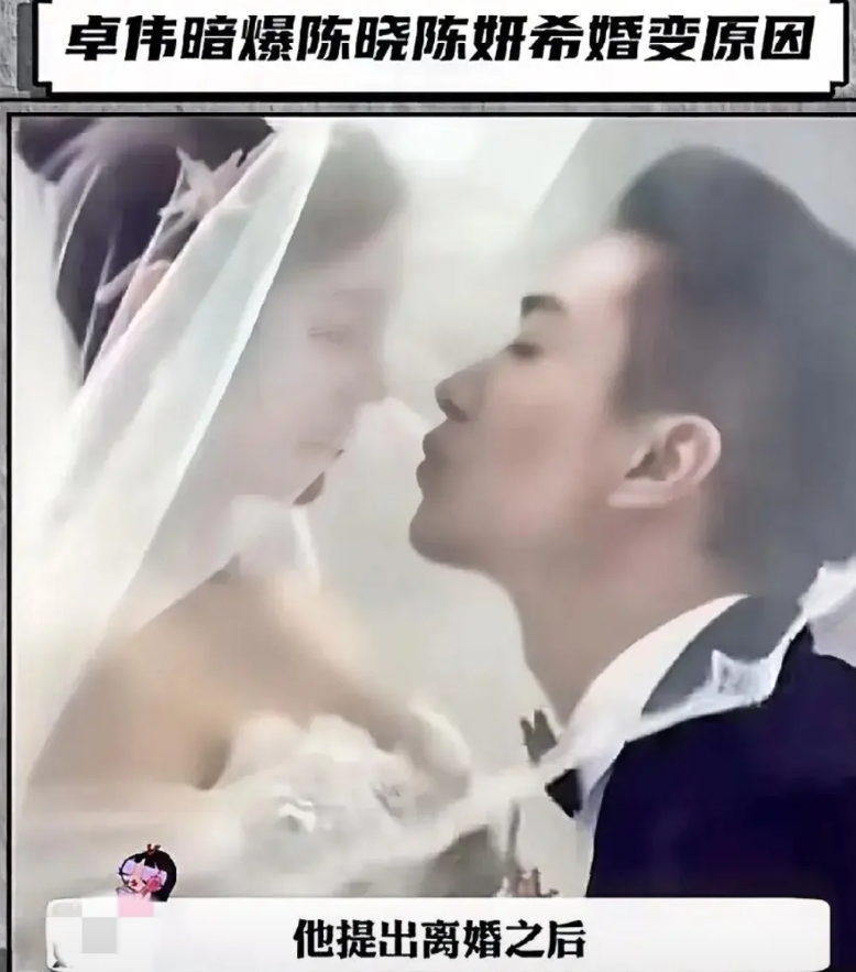 卓伟对双陈夫妇的婚姻真相解读！
早在一年前娱乐大记卓伟就曾说
陈晓和妻子是突然提