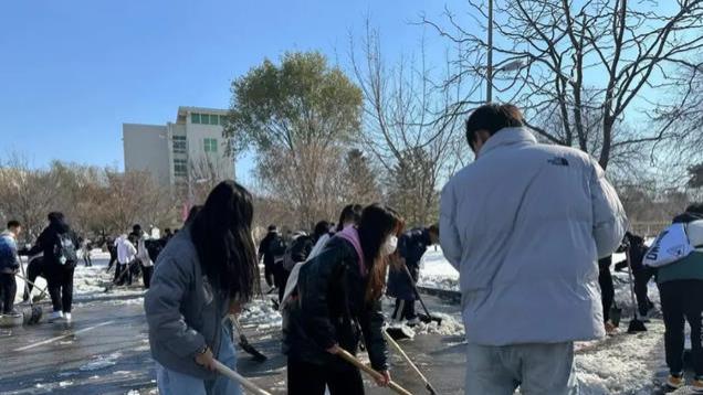 扫雪=奖学金？辽宁大学一学院将扫雪和奖学金挂钩，更多隐情曝光
