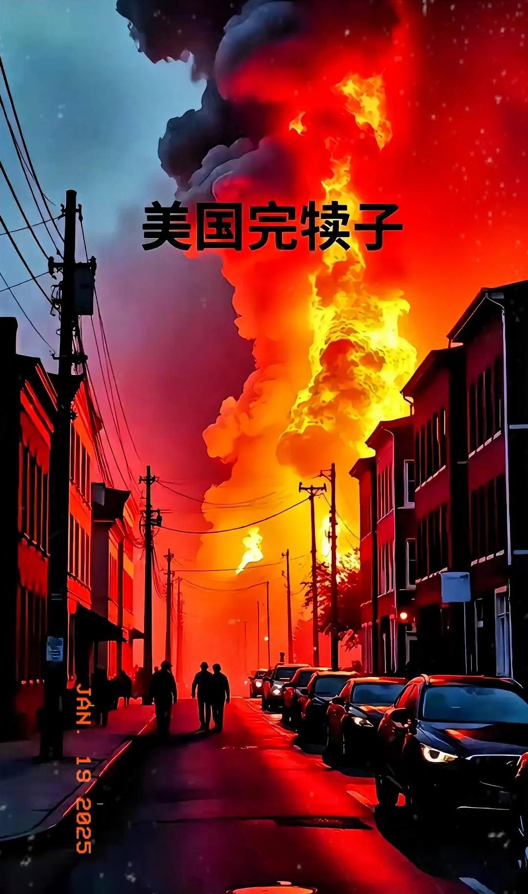 加州大火：诗意中窥见美国之殇
老美这回似乎真的在劫难逃！一场加州大火，烧出了一片
