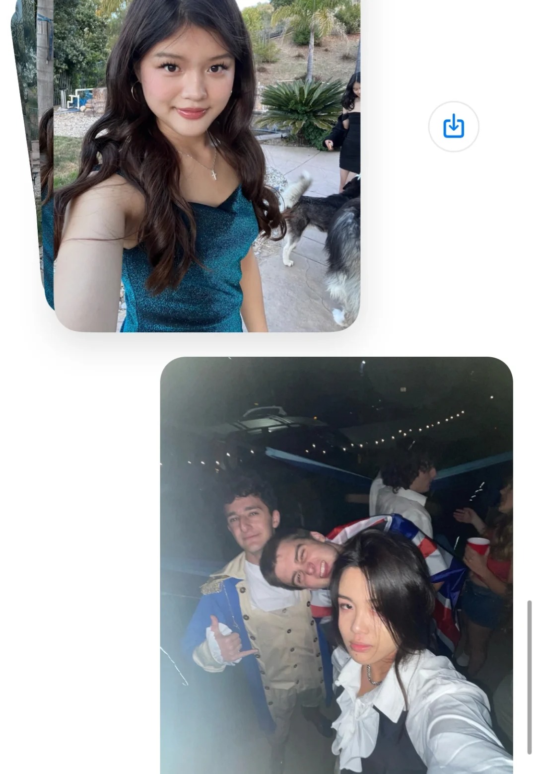 美高和美本的区别
我和妹妹
美高的party theme：美美的prom
美本的