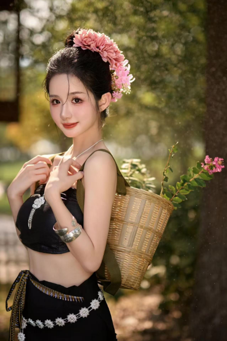 表妹的写真有点满族姑娘的味道啊哈哈哈哈哈
