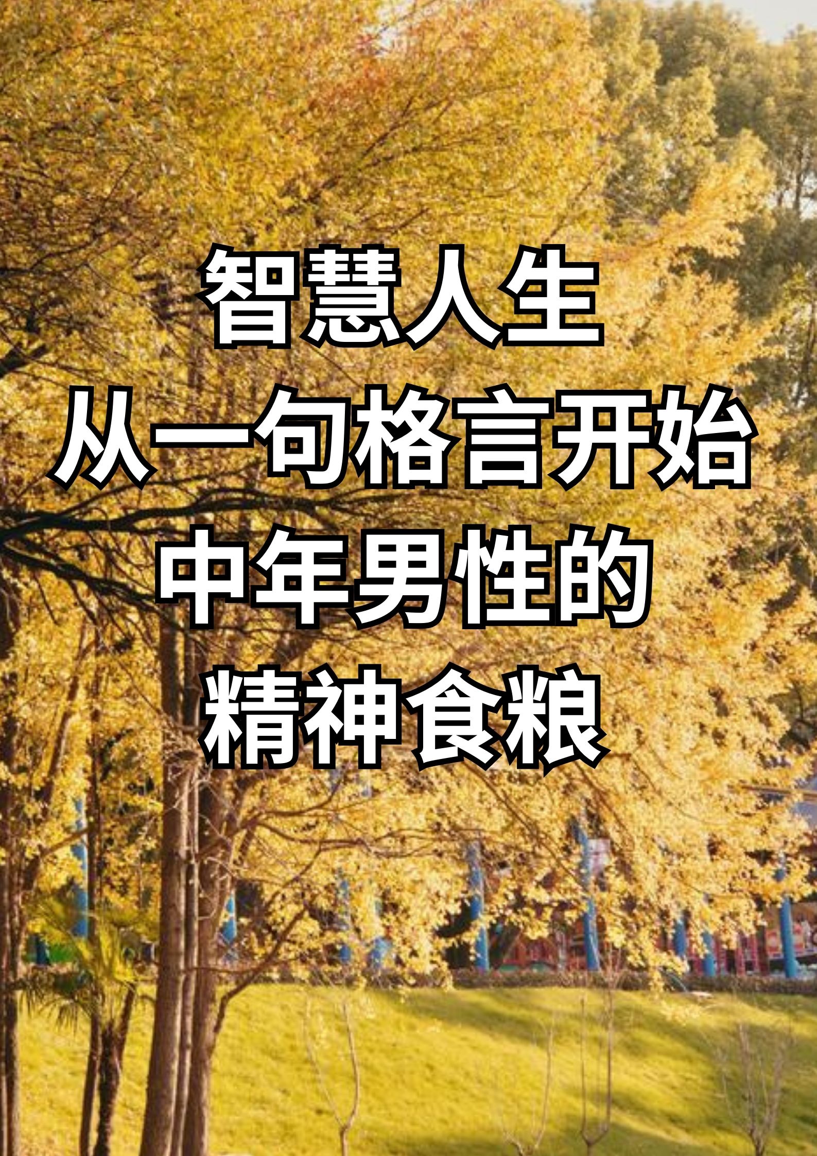从一句格言开始男人的精神食粮。