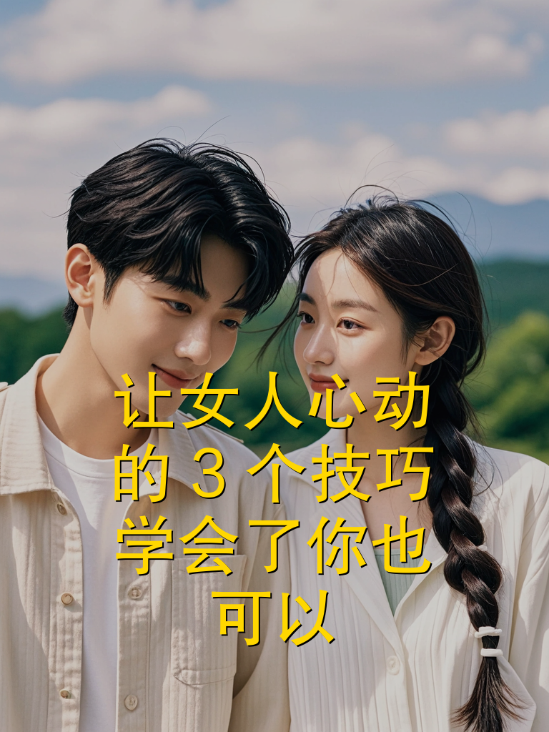 女人心动的3个技巧，快学学