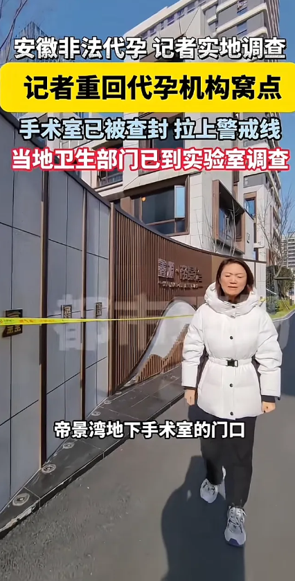 安徽非法代孕机构的老板张凯，在凌晨被警方成功抓获，同时还有从上海过来非法行医的医