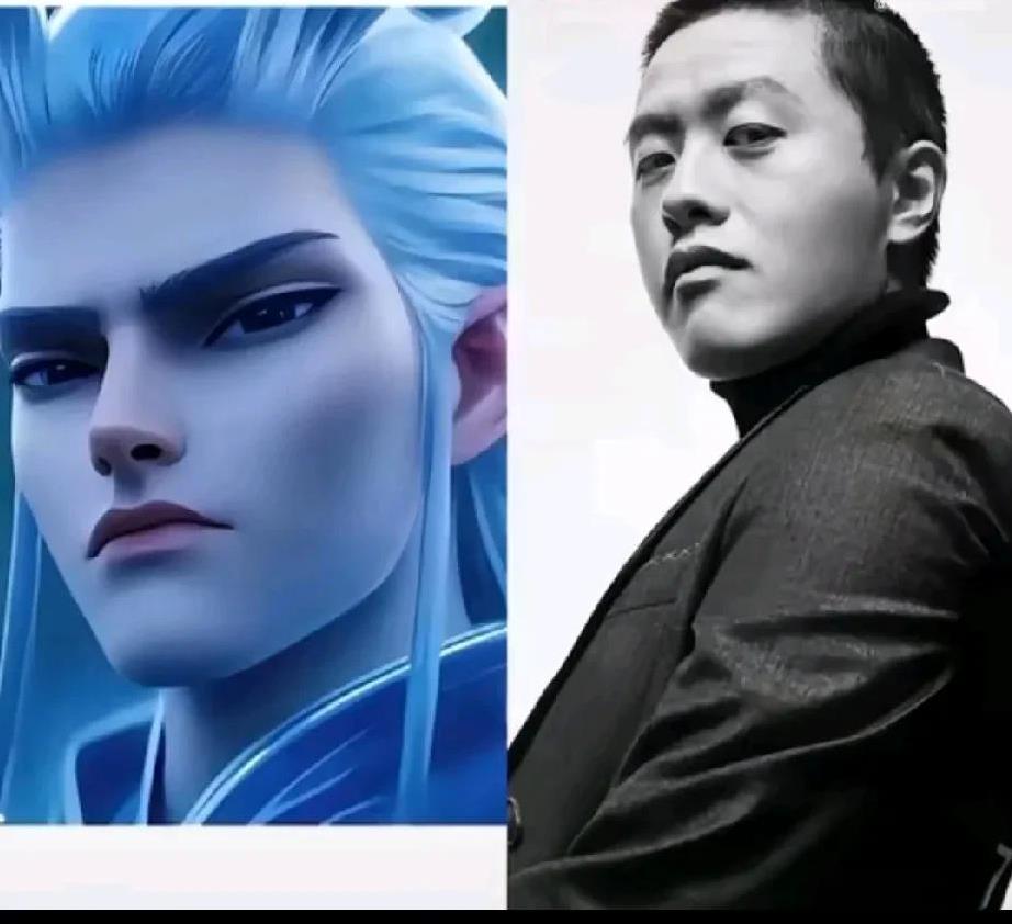 敖光哪是撞脸严屹宽，分明是撞脸导演饺子！
有网友说敖光撞脸严屹宽，一打眼确实有点