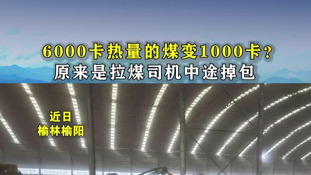 拉煤司机用坏煤掉包好煤，被抓获