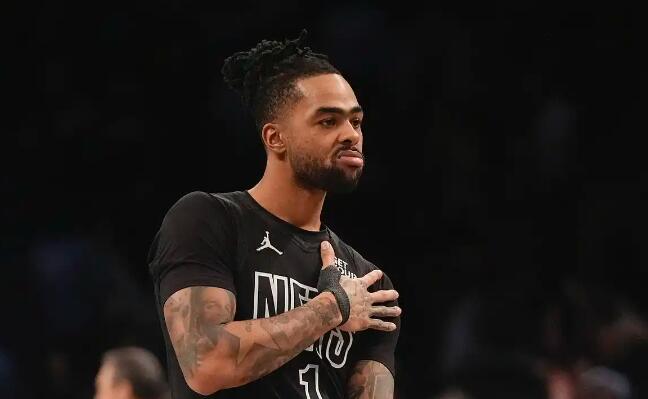 NBA常规赛，篮网100-96胜76人。拉塞尔26分钟，15投9中，三分7中3，