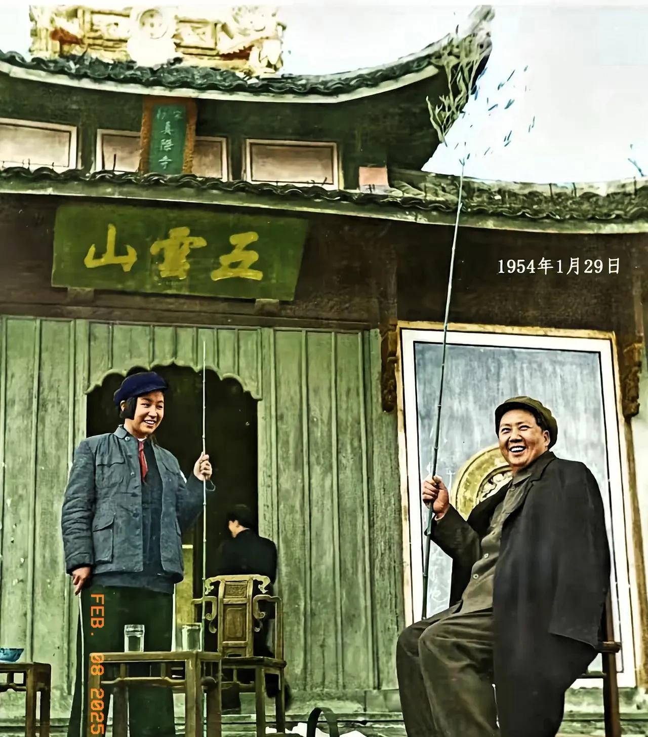 珍贵的一张历史照片。