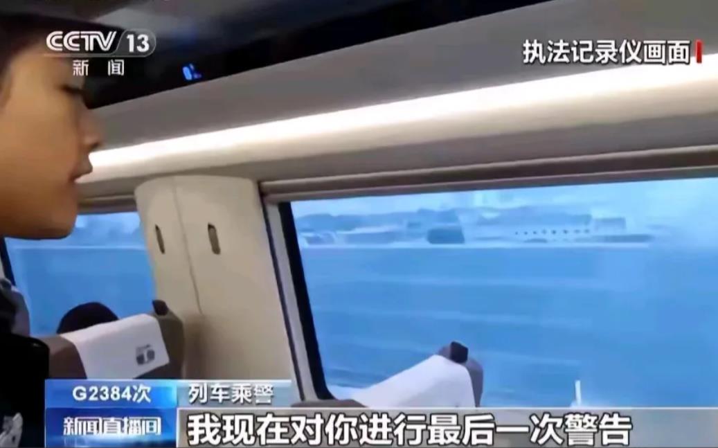 “占便宜，真上瘾啊！”一女子做高铁回家过年，本来是从上海到湖北汉口，但女子为了贪