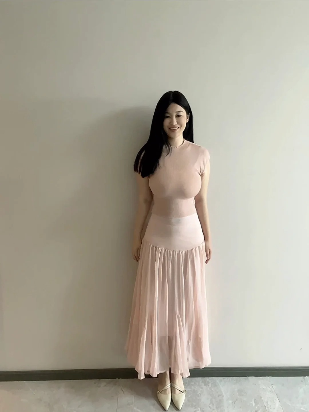 体重破百不影响我的完美身材#穿搭
#温柔穿搭   #120斤穿搭   大体重女生