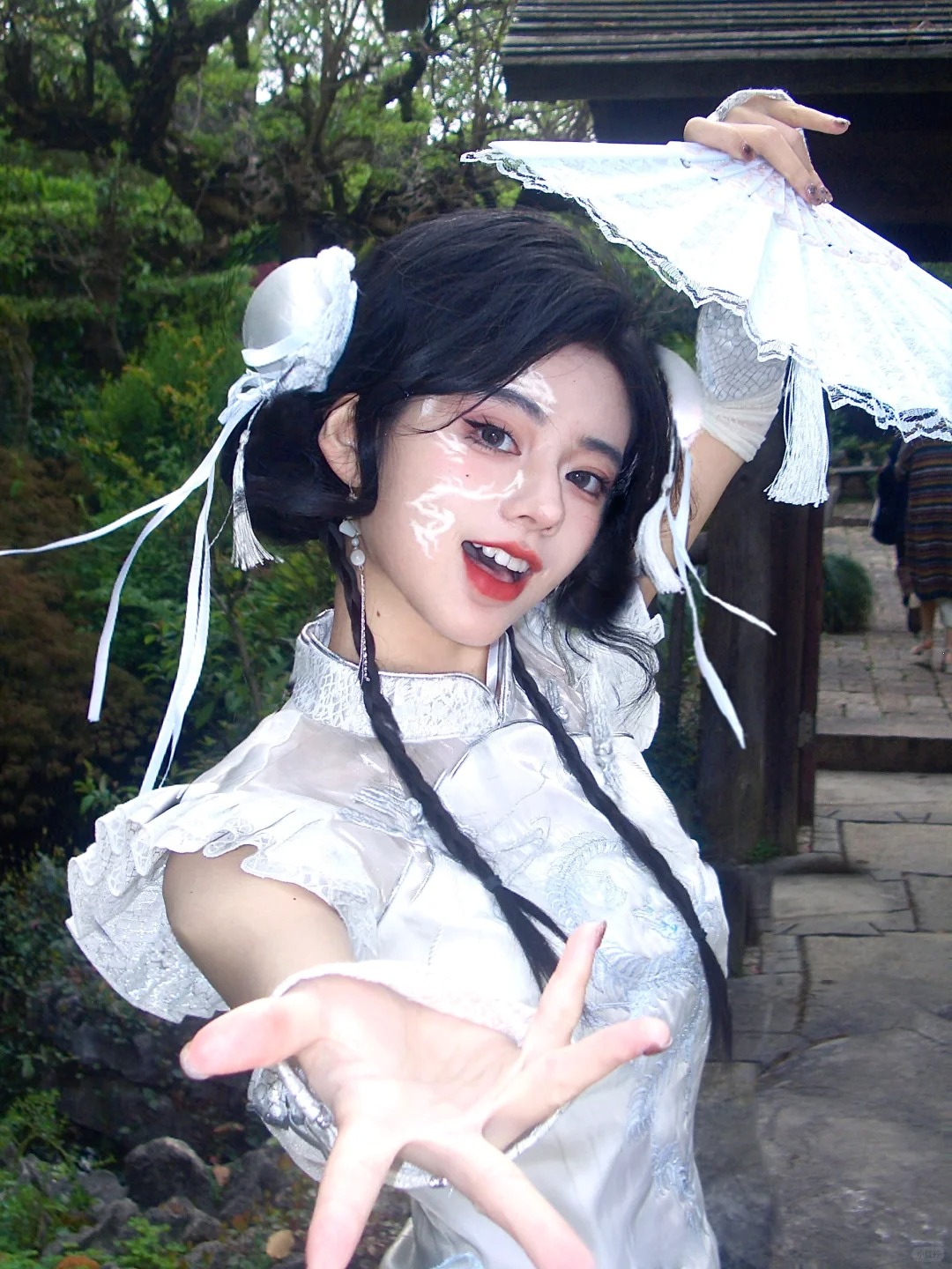 “曾许人间第一流！”
是武力值max的小白龙师妹！
中华娘真的太出片噜
因为想搞