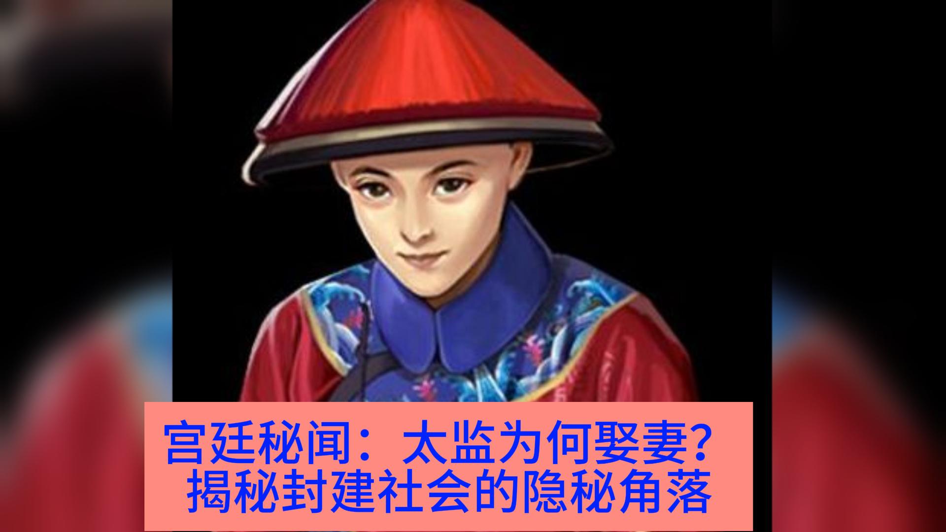 穿越历史的迷雾：太监娶妻，是风俗还是无奈？