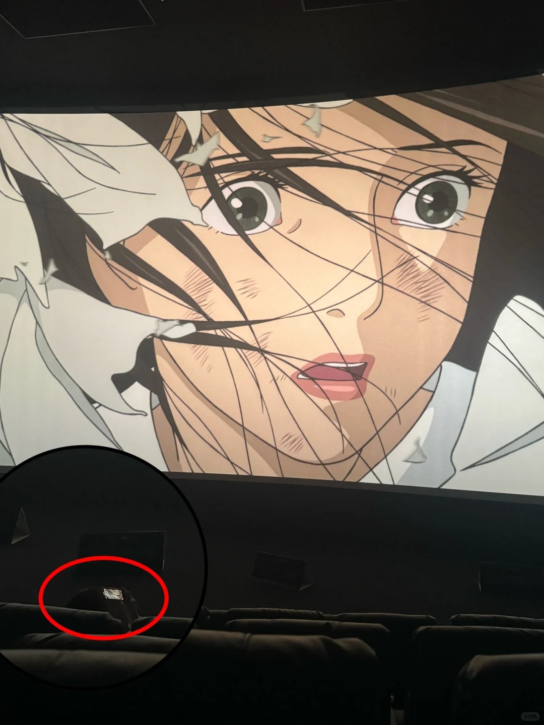 《你想活出怎样的人生》刚上映就来拍盗版？？
今天和女朋友来看宫崎骏封笔作首映
看