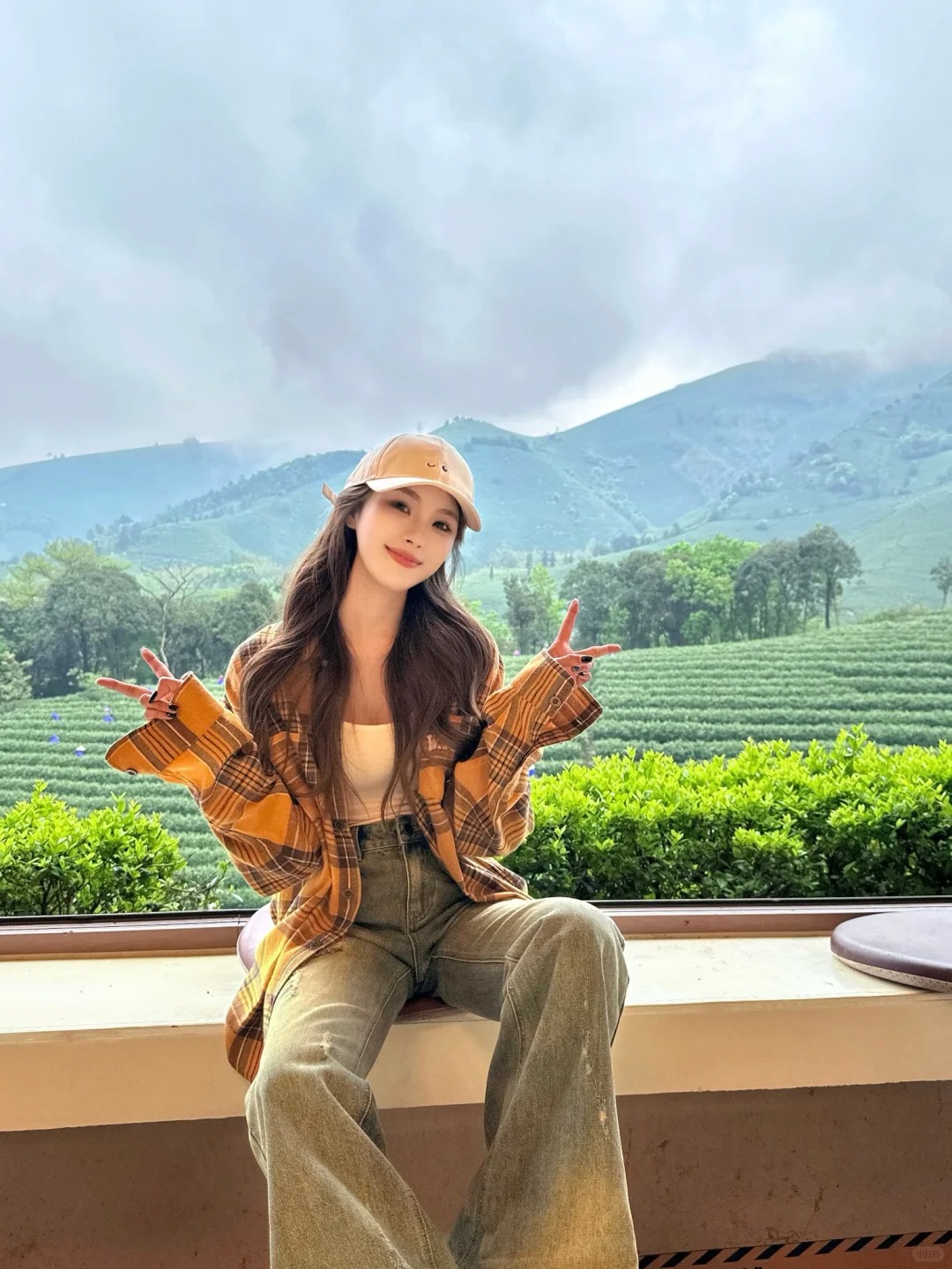 进山吸氧🍃
雨天上山喝茶听雨不要太舒服～
