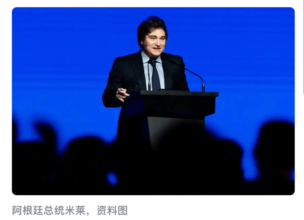 米莱态度大变，中阿合作的背后故事！

在瑞士达沃斯召开的世界经济论坛2025年年
