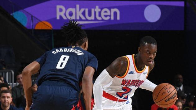 勇士客场绝地反击，施罗德表现惊艳助战胜奇才