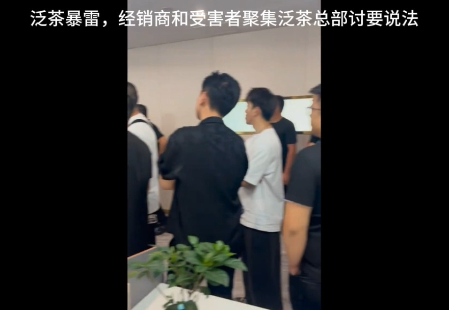 赚钱的时候不分我们一点，暴雷了就喊我们帮你申冤。
泛茶暴雷，很多刚入局的人血本无