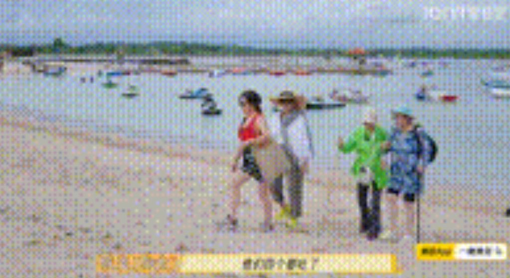 这一次，刘晓庆穿泳衣，让其他三个老太太刮目相看。

尤其是向太的眼神，直接目瞪口